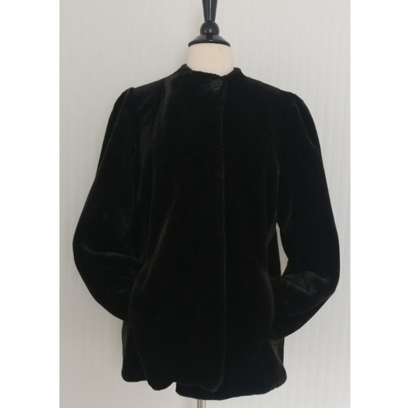 Vintage Lou Nierenberg Faux Fur Coat - Picture 4 of 6